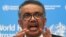 Babban Darektan Hukumar Lafiya ta Duniya WHO, Tedros Adhnom Gebereyesus a birnin Geneva, Switzerland, ranar 11 February, 2020. REUTERS/Denis Balibouse