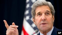 Menlu AS John Kerry berada di Arab Saudi untuk melakukan serangkaian pembicaraan (foto: dok).