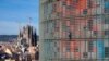 French urban climber, Alain Robert, scales the 144 meters (472 ft) of the Glories tower in Barcelona, Spain. Robert, known as Spiderman climbed up he tower in about 20 minutes. Spanish authorities briefly detained him after the stunt.