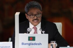 Bangladesh's deputy minister of foreign affairs Shahriar Alam attends the 14th ASEM Foreign Ministers’ Meeting on Dec. 16, 2019 in Madrid, Spain.