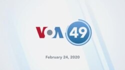 VOA60 World 24-Feb-2020