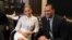 FILE - Alex Rodriguez, left, and Jennifer Lopez participate in a panel at Project Destined Bronx Bootcamp at Yankee Stadium in New York, March 4, 2018.