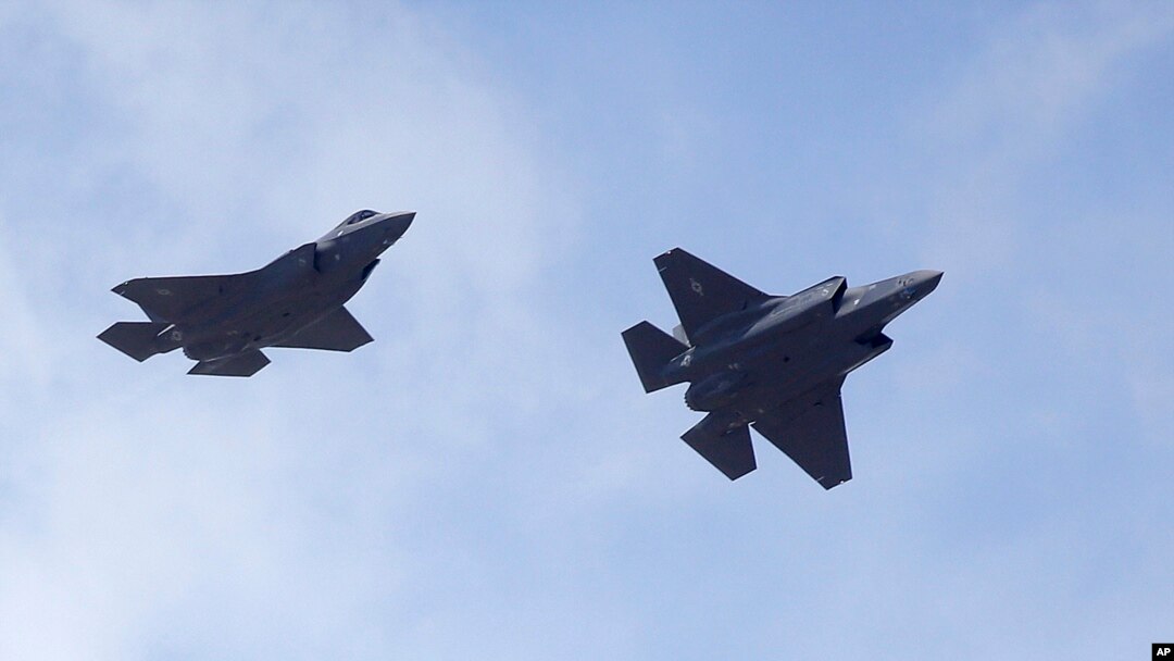 兩架F-35噴氣機抵達猶他州北部的希爾空軍基地(資料照片)