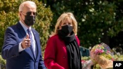 Presiden AS Joe Biden dan Ibu Negara Jill Biden 