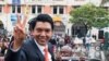 Le président Andry Rajoelina à Analakely, à Madagascar, le 8 janvier 2019.