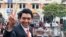Le président Andry Rajoelina à Analakely, à Madagascar, le 8 janvier 2019.