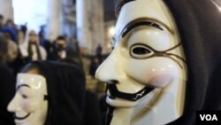 Anonymous publicó las direcciones de correo electrónico de los agentes que participaron en la llamada.