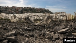 ویرانه‌های به جا مانده از حمله اخیر اسرائیل به مناطق جنوبی لبنان