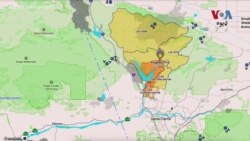 کله چې په لاس اېنجلس کېلیفورنیا کې اور ولګېد، اوسیدونکو د خطرونو په اړه د سملاسي معلوماتو لپاره یو اپلیکیشن/ اېپ ته مخه کړه