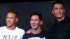 Neymar, Ronaldo et Messi nommés pour le titre du joueur Fifa de l'année