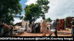 USAID aid for Nigeria. (File)