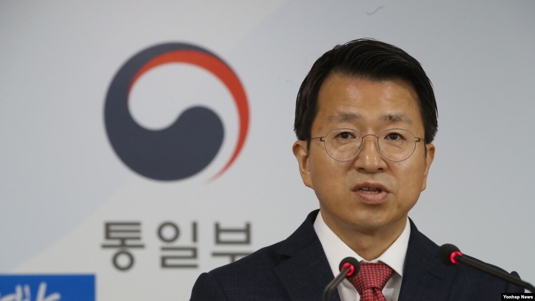 Juru Bicara Kementerian Unifikasi Korea Selatan Baik Tae-hyun (Foto: dok)