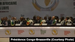 8ème réunion du Comité de haut niveau de l'UA à Kintele, Brazzaville, Congo, 30 janvier 2020. (Présidence Congo-Brazzaville)