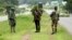 FILE: Soldiers patrol the streets as protestors gather during a demonstration over the hike in fuel prices in Harare, Zimbabwe, Tuesday, Jan. 15, 2019. 