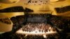 The Paris Philharmonie’s main concert hall can seat 2,400 on sweeping balconies surrounding the center stage. 