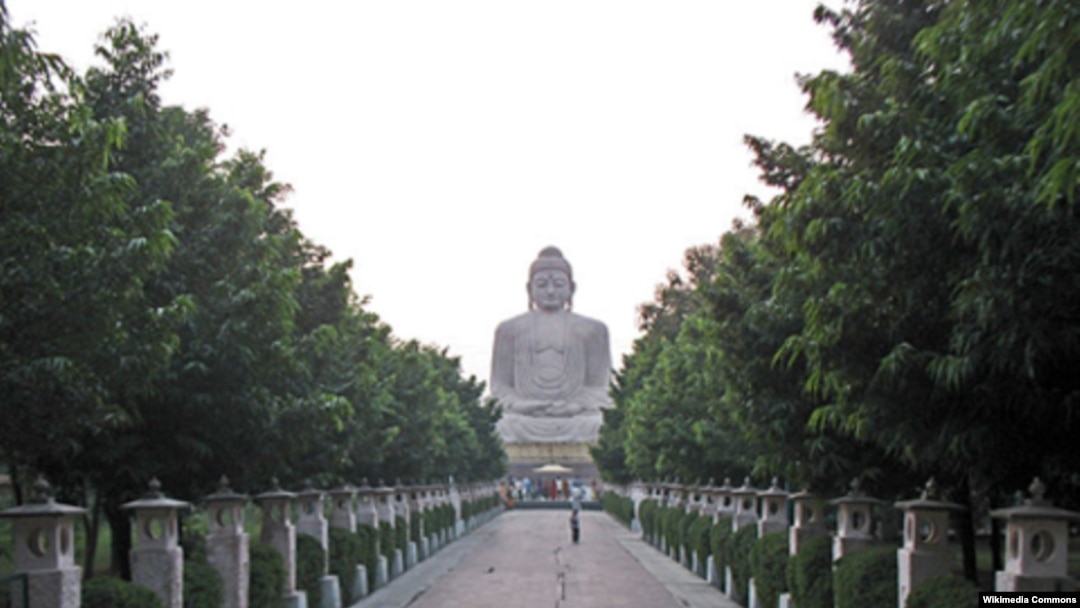 Tượng Phật ở Bồ Đề Đạo Tràng