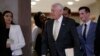 House Minority Whip Steny Hoyer, D-Md., arrives for a caucus meeting on Capitol Hill in Washington, Nov. 28, 2018. 