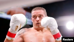 Võ sĩ quyền Anh Ukraine Oleksandr Usyk.