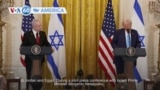 VOA60 America - Trump says US will take ownership of Gaza