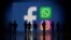 Tamburan Facebook, Instagram da WhatsApp (Reuters)