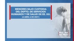 Gráfica animada sobre menores bajo custodia del Departamento de Servicios Humanos y Salud (MAM)