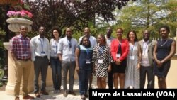 Des jeunes participants au YALI 2014 de Washington 