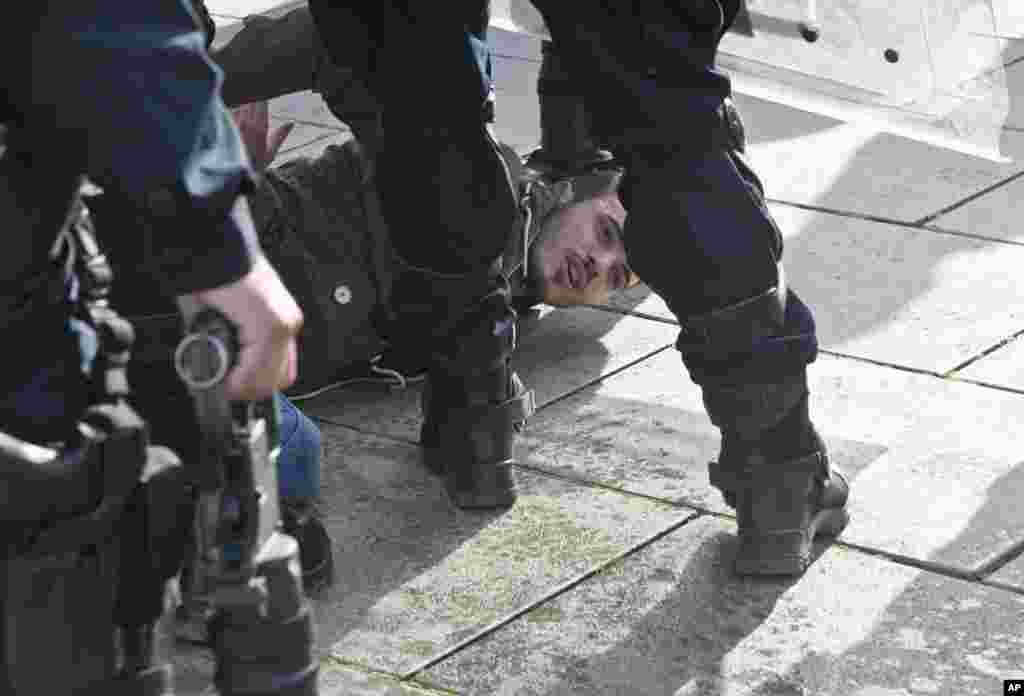 Kosovo Opposition Protest