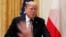 U.S. President Donald Trump takes questions during a joint news conference with Poland's President Andrzej Duda in the East Room of the White House in Washington, Sept. 18, 2018. 
