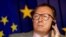 FILE - European Commission President Jacques Delors listens to a question during a press conference on Oct. 21, 1994, at the EU headquarters in Brussels. Delors has died, his family announced on Dec. 27, 2023.