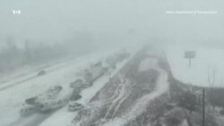 "Цепное столкновение" в Айове