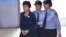 រូបឯកសារ៖ អ្នក​​ស្រី Park Geun-hye អតីតប្រធានាធិបតីកូរ៉េខាងត្បូង បានទៅដល់តុលាការក្នុងសំណុំរឿងប្រព្រឹត្តអំពើពុករលួយ នៅទីក្រុងសេអ៊ូល កូរ៉េខាងត្បូង កាលពីថ្ងៃទី២៥ ខែឧសភា ឆ្នាំ២០១៧។