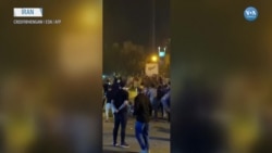 Protestolarda İran Bayrağı İndirildi 