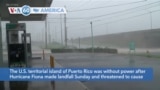 VOA60 America - Puerto Rico was without power after Hurricane Fiona made landfall 