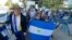 Un grupo de nicaragüenses protestaron frente a la sede de las Naciones Unidas en Nueva York para reclamar mayor presión internacional contra el Gobierno de Daniel Ortega. 