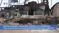 VOA60 World - Hurricane Fiona hits Dominican Republic