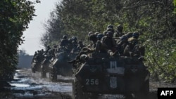 Украинские военные близ Новоселовки (Харьковская область). Сентябрь 2022 г. 