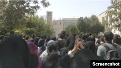 تظاهرات دانشجویان دانشگاه تهران، سه‌شنبه ۲۹ شهریور ۱۴۰۱ 
