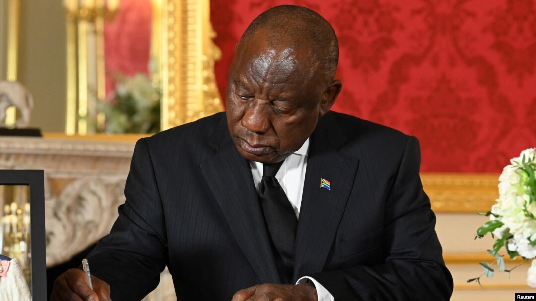 Perezida Cyril Ramaphosa w'Afurika y'Epfo
