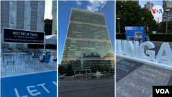 Se alistan los preparativos finales para el comienzo el martes 19 de septiembre de 2022 de las sesiones de alto nivel de la 77ª Asamblea General de la ONU. [Fotografías: Iacopo Luzzi]