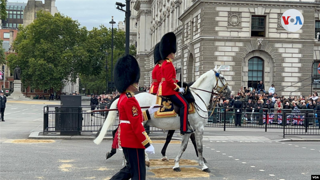 Funerales de la reina Isabel II de Inglaterra, el lunes 19 de septiembre de 2022, en Londres, Reino Unido. 