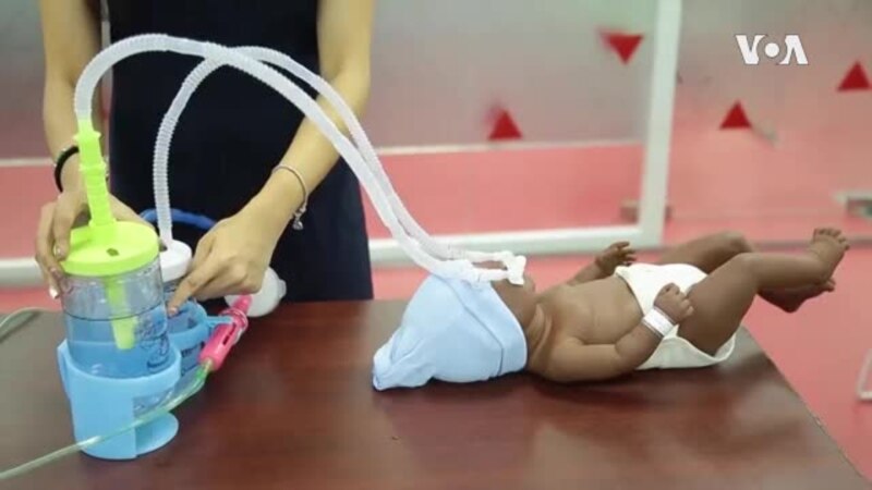 En Ukraine, un appareil respiratoire fabriqué au Kenya pour les bébés prématurés