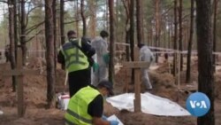 Ukraine Claims Evidence of War Crimes in Recaptured Territory