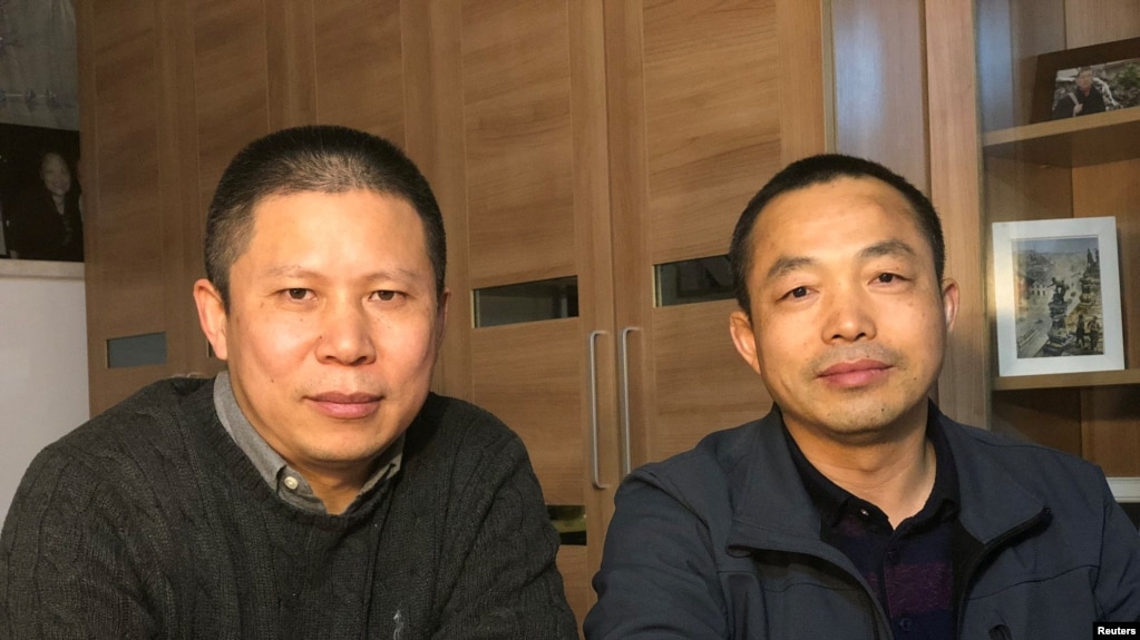 中国湖南民主党观察：被拘中国异议人士妻子继续在国外为夫奔走呼吁
