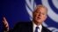 FILE - Former U.S. Vice President Al Gore speaks at a news conference during the U.N. Climate Change Conference, in Glasgow, Scotland, Nov. 5, 2021.