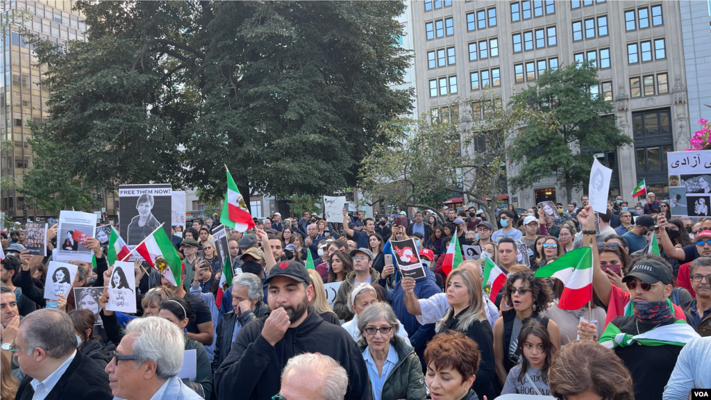 تجمع ایرانیان در شهر واشنگتن - شنبه ۲ مهر