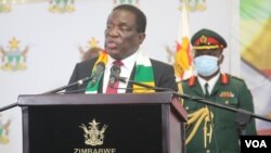 UMongameli Emmerson Mnangagwa 