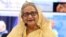 ফাইল ছবি-নিউইয়র্কে জাতিসংঘে বাংলাদেশ স্থায়ী মিশনে আয়োজিত এক সংবাদ সম্মেলনে বাংলাদেশের প্রধানমন্ত্রী শেখ হাসিনা। ২৪ সেপ্টেম্বর, ২০২২। 