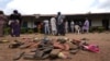 FILE - The remaining belongings of students abducted at Bethel Baptist High School are seen inside the school premises as parents wait for answers, in the Chikun Local Government Area of Kaduna state, northwest Nigeria, July 14, 2021.