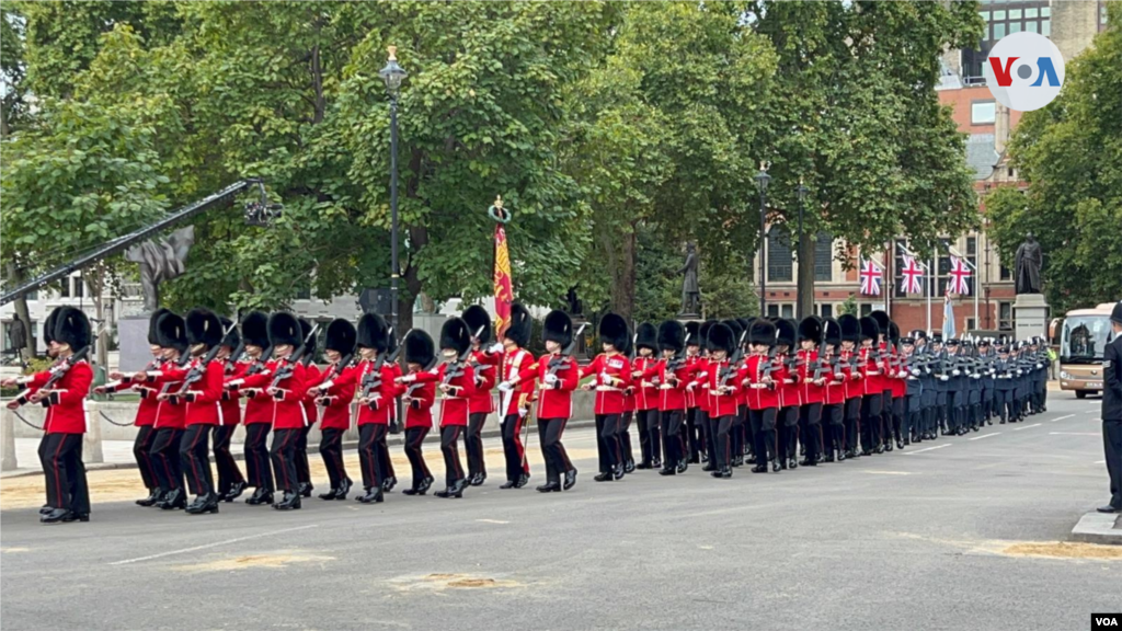 Funerales de la reina Isabel II de Inglaterra, el lunes 19 de septiembre de 2022, en Londres, Reino Unido. 