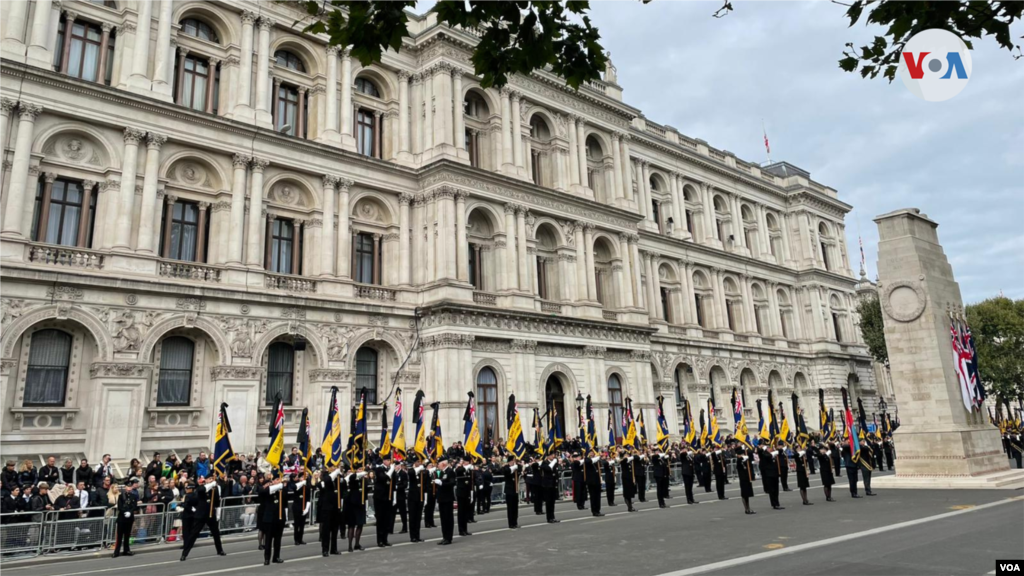 Funerales de la reina Isabel II de Inglaterra, el lunes 19 de septiembre de 2022, en Londres, Reino Unido. 